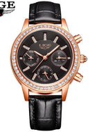 LIGE 2020 New Gold Watch Women Watches Ladies Creative Steel Women's Bracelet Watches Female Waterproof Clock Relogio Feminino