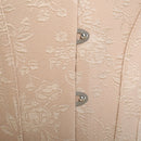 Schnürkorsetts Bustiers Vollbrust Taille Trainer Stickerei Sexy Ohne Knochen Weiß Beige Korsett Burlesque Kostüme Mieder Halloween