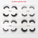 30 Paar/Pack Visofree Lashes 3D-Nerzwimpern Full Strip Lashes Handmade Premium Nerzhaar Mehrzweck-Falsche Wimpern Make-up
