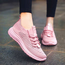 Beiläufige Turnschuhe für Frauen Mesh-Plattform Atmungsaktiver weißer Sport-Sneaker Damen-Trainer weibliche Socken-Turnschuhe gelbe weibliche Schuhe