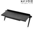 KAYQEE Desktop-Rack, verstellbares Bildschirmregal, TV-Aufbewahrungshalterung für Streaming-Geräte, Medienbox, Lautsprecher, Heimdekoration