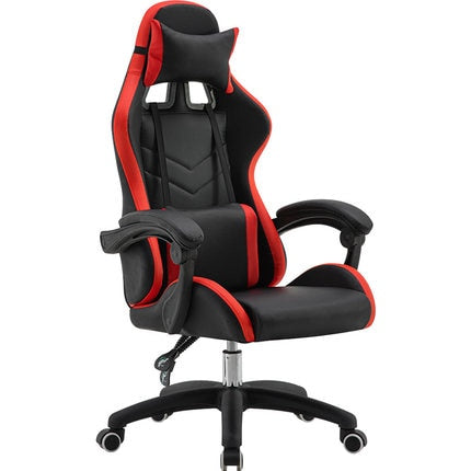 Silla de oficina WCG, silla para juegos de ordenador, sillón reclinable con reposapiés, Internet Cafe, silla para jugadores, muebles de oficina, silla rosa