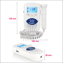 RZ Mini-Fetal-Doppler-Baby-Ultraschall-Sound-Herzschlag-Detektor-Monitor Pränatal mit Kopfhörer Fetal-Doppler-Stethoskop
