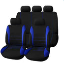 Car Seat Cover Fit Most Car Truck SUV or Van Breathable Auto Cushion Protector Polyester Cloth Universal Interior Accessories