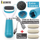 Elektrischer Fußschleifer Fersenfeile Schleifen Peeling Pediküre Maschine Füße harte abgestorbene Haut entfernen professionelles Werkzeug zur Pflege der Feile