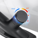 Waschtischarmaturen mattschwarz moderne Badezimmer-Mischbatterie Messing Waschtischarmatur Einhand-Einloch-eleganter Kran 855818