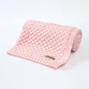 Baby Blankets Knitted Newborn Muslin Swaddle Wrap Envelopes Blankets Super Soft Solid Infant Kids Stroller Bed Sofa Quilt 100*80