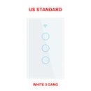 GIRIER Tuya Wifi Light Switch, Smart Touch Wall Switch EU/US Support Multi-way Control 100-240V, Works with Alexa Google Home