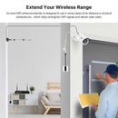 ZOSI 8CH CCTV-System Wireless 2K HD NVR 8PCS 3.0MP IR Wasserdichtes P2P Wifi Überwachungskamera-Überwachungskit für den Außenbereich