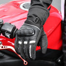 Wasserdichte Motorradhandschuhe Winter Warm Invierno Winddicht Reflektierend Antirutsch Touch Operate Lange Reithandschuhe Gant Moto Luvas