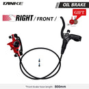 TANKE MTB Bike Ölscheibenbremse 160 mm Rotor Bremssattel hydraulische Bremssattelplatte vorne hinterer Griff A B-Säule CNC-Fahrradteile Radfahren