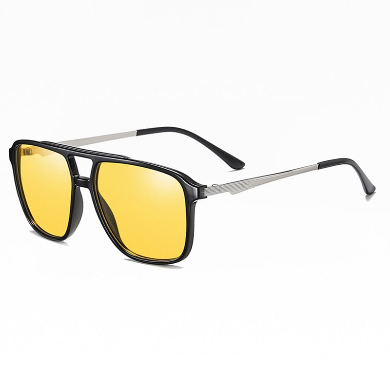 KEITHION Polarisierte Mode-Sonnenbrille für Herren und Damen, quadratisch, Sportbrille, Herren, Fahrbrille, Damen-Sonnenbrille, UV400-Schutz