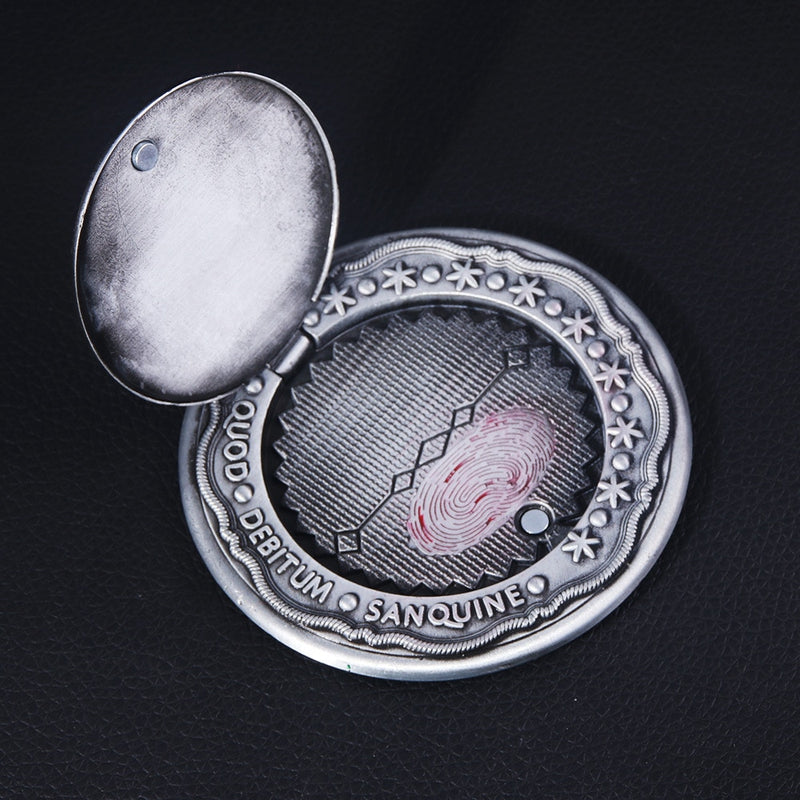 Movie John Wick Cosplay Prop Accessories Gold Coins With Continental Hotel Card Blood Oath Marker