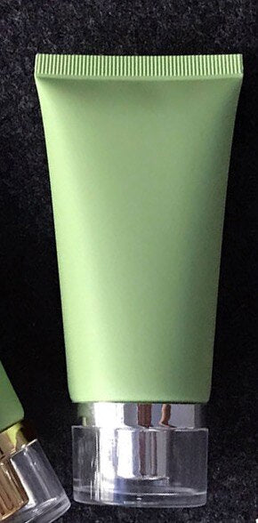 50 ml Frost Plastic Soft Bottle Matte Green 50 g Kosmetikcreme Gesichtsreiniger Behälter Zahnpasta Lotion Tube Kostenloser Versand