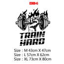 Grandes 73 cm X 104 cm Fitness cita vinilo pegatinas de pared para gimnasio habitaciones decoración Fitness habitación pegatina motivar Frse vinilo pared calcomanías