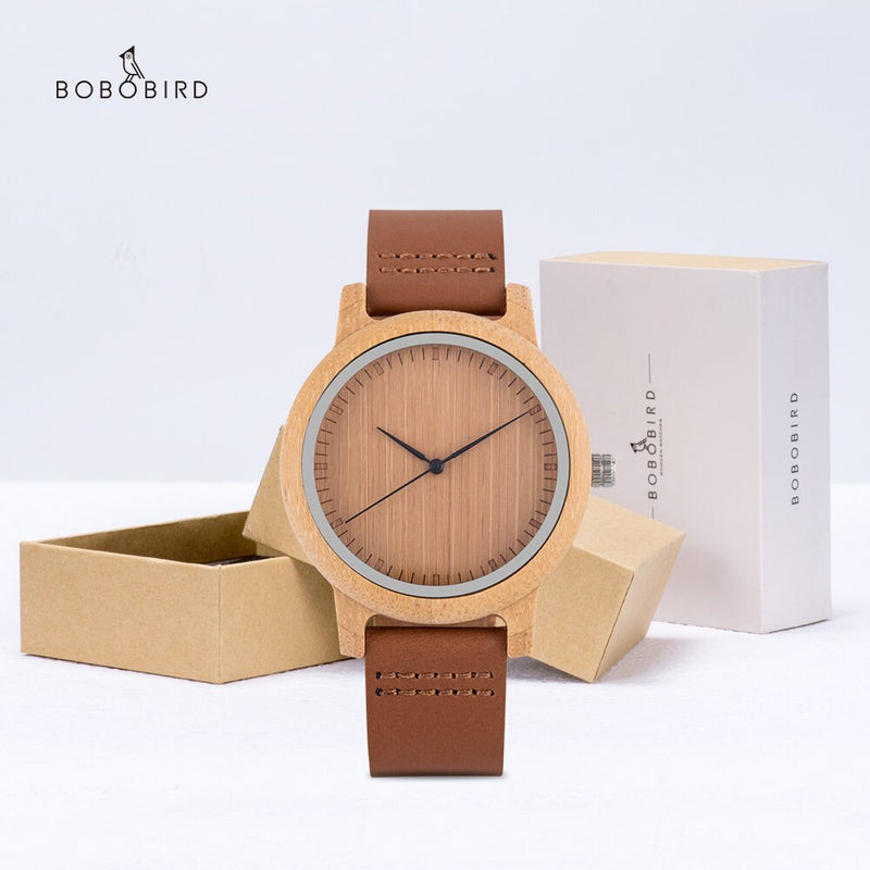 Herrenuhr BOBO BIRD Aktionspreis Holz Paaruhr Marke Quarz Armbanduhr Handgemachte Holzuhr Als Geschenk relogio masculino