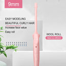 Rizador de pelo de cerámica de 9mm, rizador de pelo profesional, rodillo de lana, varita onduladora de pelo, herramientas eléctricas de estilismo para salón