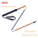 AONIJIE E4201 Z-Pole Faltbarer ultraleichter Schnellverschluss Trekkingstöcke Wanderstock Rennen Laufen Spazierstock Kohlefaser