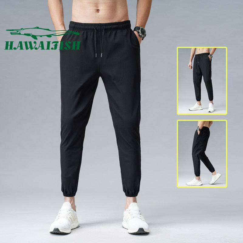 Men&#39;s Sports Pants 2021 Men&#39;s Summer Pants Men&#39;s Tie Feet Trousers Youth Loose Trousers Brand Sweatpants Men Clothing Pants Man