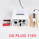 30000rpm Nail Drill Machine For Manicure Electric Nail Pedicure File 4 Colors Manicure Machine Milling Cutter Nail Drill Bits