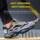 ROXDIA Marke leichte Stahlkappe Männer Sicherheitsschuhe Frauen arbeiten im Freien atmungsaktive männliche weibliche Schuhe plus Größe 36-46 RXM648