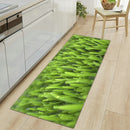 Kitchen Doormat 3D Green Grass Bamboo Print Floor Mat Hallway Living Room Balcony Bath Mat Non Slip Area Rugs Bathroom  Carpet