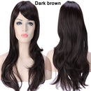 S-noilite Synthetic 28colors 22inch Loose Wave Perücken Halloween Cosplay Perücke Blau Rot Rosa Grau Lila Haarperücke Cosplay für Party