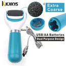 Elektrischer Fußschleifer Fersenfeile Schleifen Peeling Pediküre Maschine Füße harte abgestorbene Haut entfernen professionelles Werkzeug zur Pflege der Feile