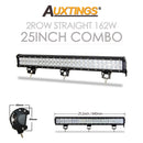 Auxtings 12 '' 22 '' 20 Zoll 12 V 24 V Offroad-LED-Lichtleiste Spot Flood Combo 20 '' 126 W LED-Arbeitslicht für Jeep Car 4WD Truck SUV ATV