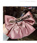 2020 Fashion Big Bow Hairpin Cute Red Barrette Pink Haarspange Frauen Mädchen BB Hairgrip Korean Oversize Floral Haarschmuck