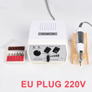 30000rpm Nail Drill Machine For Manicure Electric Nail Pedicure File 4 Colors Manicure Machine Milling Cutter Nail Drill Bits