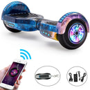 Hoverboard 6,5-Zoll-Bluetooth-Lautsprecher, selbstausgleichender Elektroroller, LED-Leuchten, intelligenter zweirädriger Hoverboard-Schlüssel für Kindergeschenk