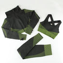 Nahtlose Frauen Set Frauen Sport Gym Anzüge Fitness Sport Langarm Frauen Kleidung