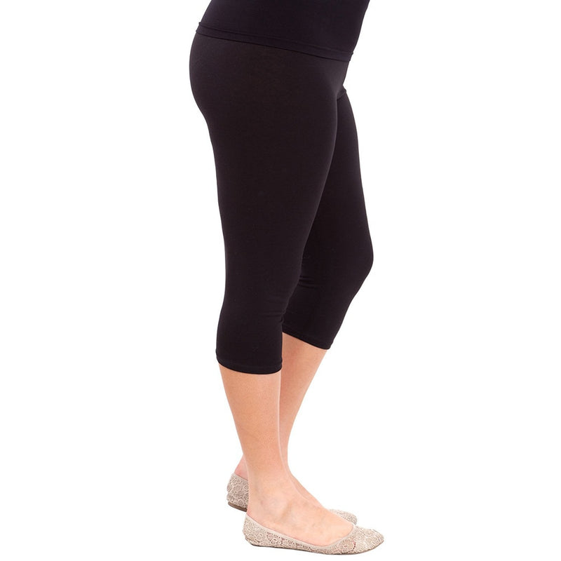 Heiße Frauen-Leggings-Training plus Größen-Leggings-Baumwollelastische Taillen-beiläufige feste Frühlings-Sommer-Modal-Gamaschen-Stretch-Hosen Billig