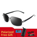 Gafas de sol para miopía con dioptrías, gafas de sol rectangulares de pesca polarizadas para hombres y mujeres-0,50-4,00-4,50-5,00-5,50-6,00