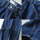 GOPLUS Jeans Damen Mom Jeans Sommer Vintage Kleidung Wide Leg Cargo Pants Jeans Femme 2022 Nouveau Spijkerbroeken Dames C10634