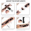 Harz Edelstahlarmband Armband für Apple Watch 5 Band 44mm iwatch 42mm Serie 5 4 3 2 Handgelenk Zubehör Schleife 40m Armband