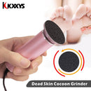 Elektrischer Fersenkallusentferner / Fußfeile Pflegewerkzeug / Pediküregerät zum Entfernen abgestorbener Haut der Füße mit Netzteil