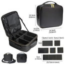 New Women Makeup Large Capacity Cosmetic Bag Beauty Salon Tattoos Nail Art Tool Bin Case