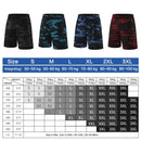 Herren-Shorts Fitness-Shorts Laufsport Herren-Fitness-Shorts Camouflage Sport-Shorts mit Reißverschlusstasche