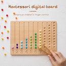 Montessori Tracing Board Holzspielzeug für Mädchen Jungen Doppelseitige Groß- und Kleinbuchstaben Nummer Lernspiel Spielzeugprodukt