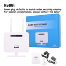 KuWFi 4G-Router-SIM-Karte 300 Mbit / s entsperrter 4G-CPE-WLAN-Router 150 Mbit / s CAT4 Mobiler WLAN-Hotspot mit Sim-Kartensteckplatz 4 LAN-Ports