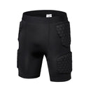 Herren Sport Knieschützer Ellbogen Stoßschutz Kompression Gepolsterte Shorts Shirt Weste Set Fußball Basketball Schutzausrüstung Brust Rippenschutz