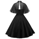 Kleid Damen 2021 Elegant Vintage Gothic Spaghettiträger Kleid + Uhr Zweiteiler Sommer Party Kleider Hohe Taille Vestidos