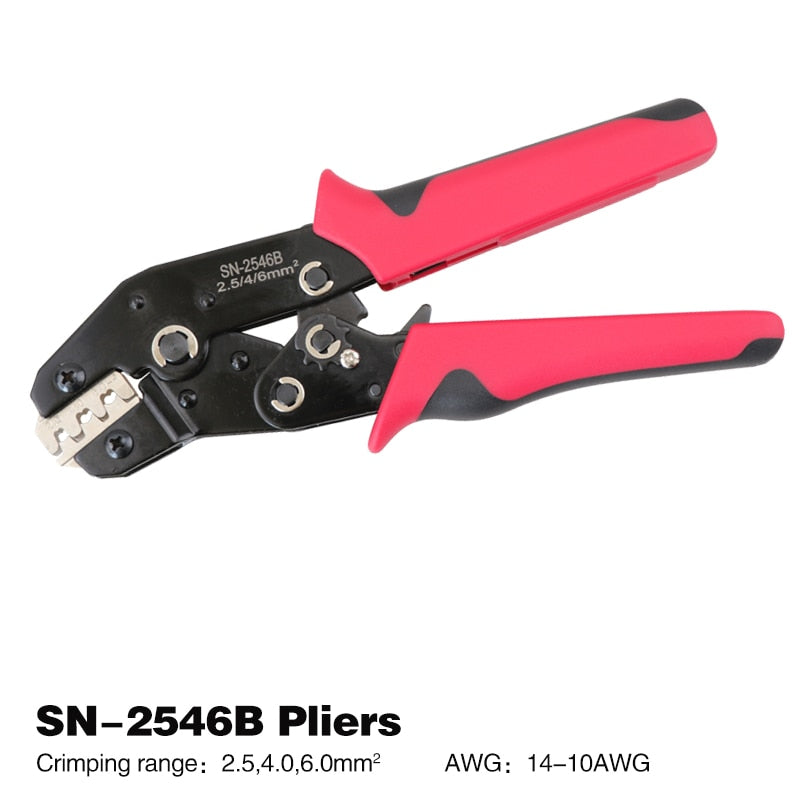 Crimping Pliers Set Terminal Eletrico Wire Clip Connector Electric Wiring Tools Crimper For MC Tool Plier Solar Energy 2546B 4