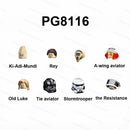 Mandalorians Baby Yoda Ahsoka Building Blocks Star Stormtroopers Luke Skywalker Boba Fett Obi-wan Wars Action Figure Toy