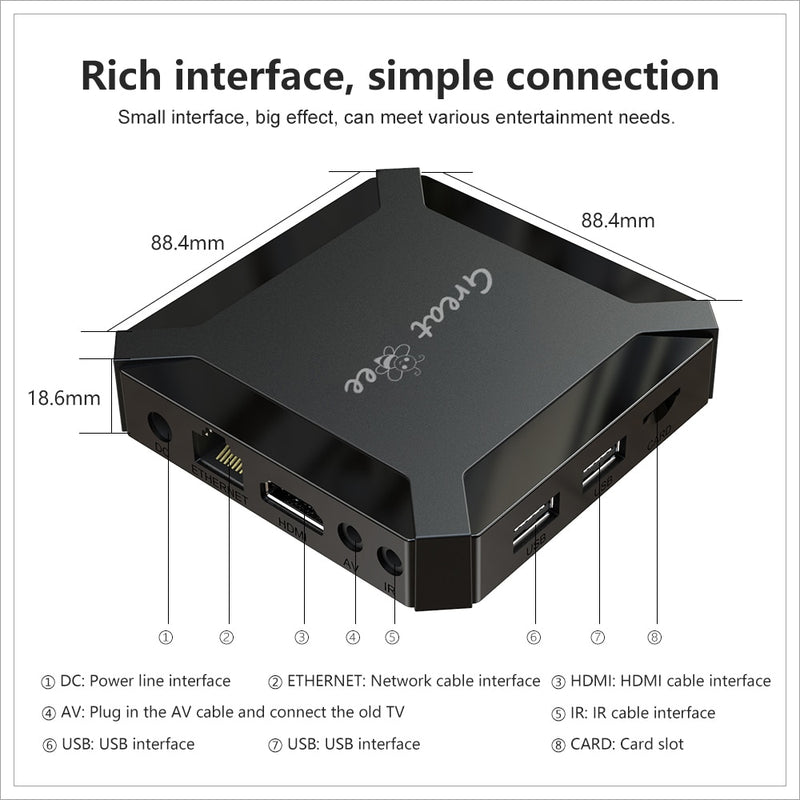 Bestseller Great Bee TV Box for IPTV ,  Most Popular Set-Top boxes And Most Stable Arabic Free For Life TV