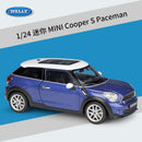 welly 1:24  Mini Cooper 1300 car alloy car model simulation car decoration collection gift toy Die casting model boy