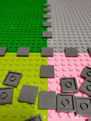 City Road Street Baseplate Straight Crossroad Curve T-Junction Building Blocks Base Plates Construction for Children Kids Gift