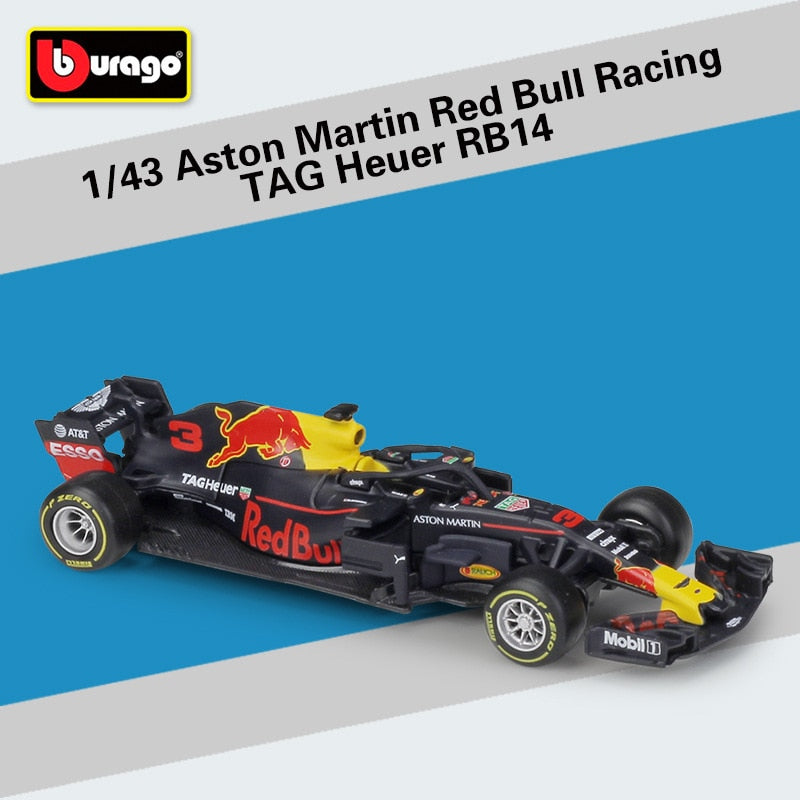 Bburago 1:43 mercedes-benz Team Lewis Hamilton W10-44 SF90 RB F1 Racing fórmula coche simulación estática Diecast aleación modelo coche